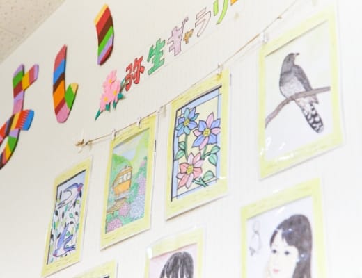 作品の壁掛け写真