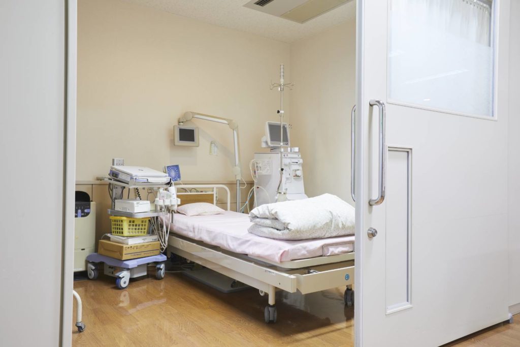 個室透析室の写真