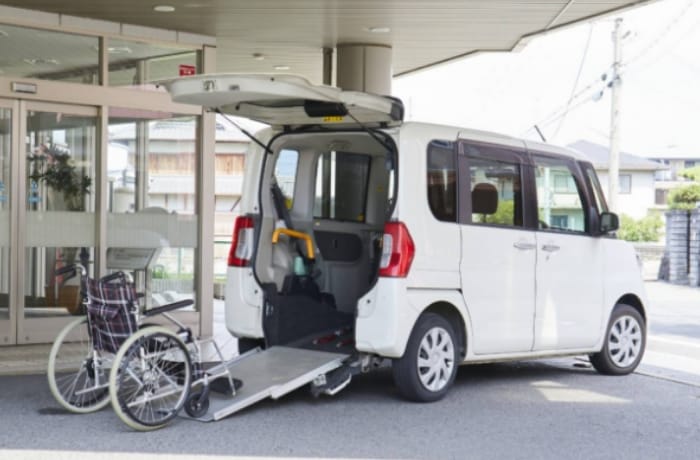 送迎準備の写真